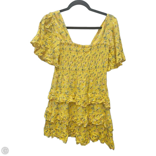 Dress Casual Short By Chelsea And Violet In Floral Print, Size: S