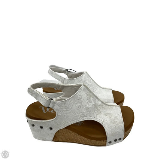 Shoes Heels Block By Very G In White, Size: 10
