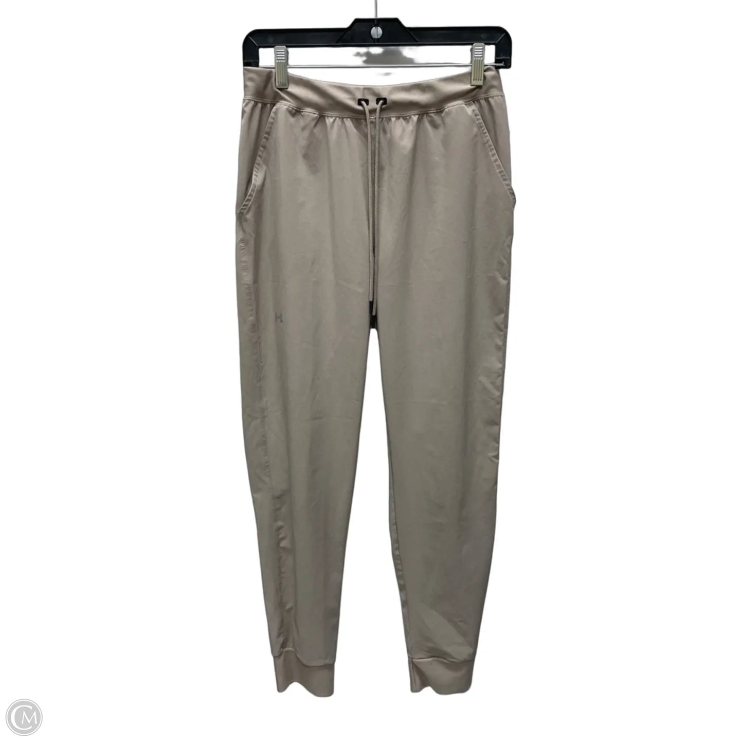 Athletic Pants By Under Armour In Beige, Size: S