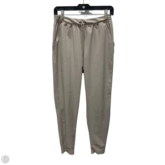 Athletic Pants By Under Armour In Beige, Size: S