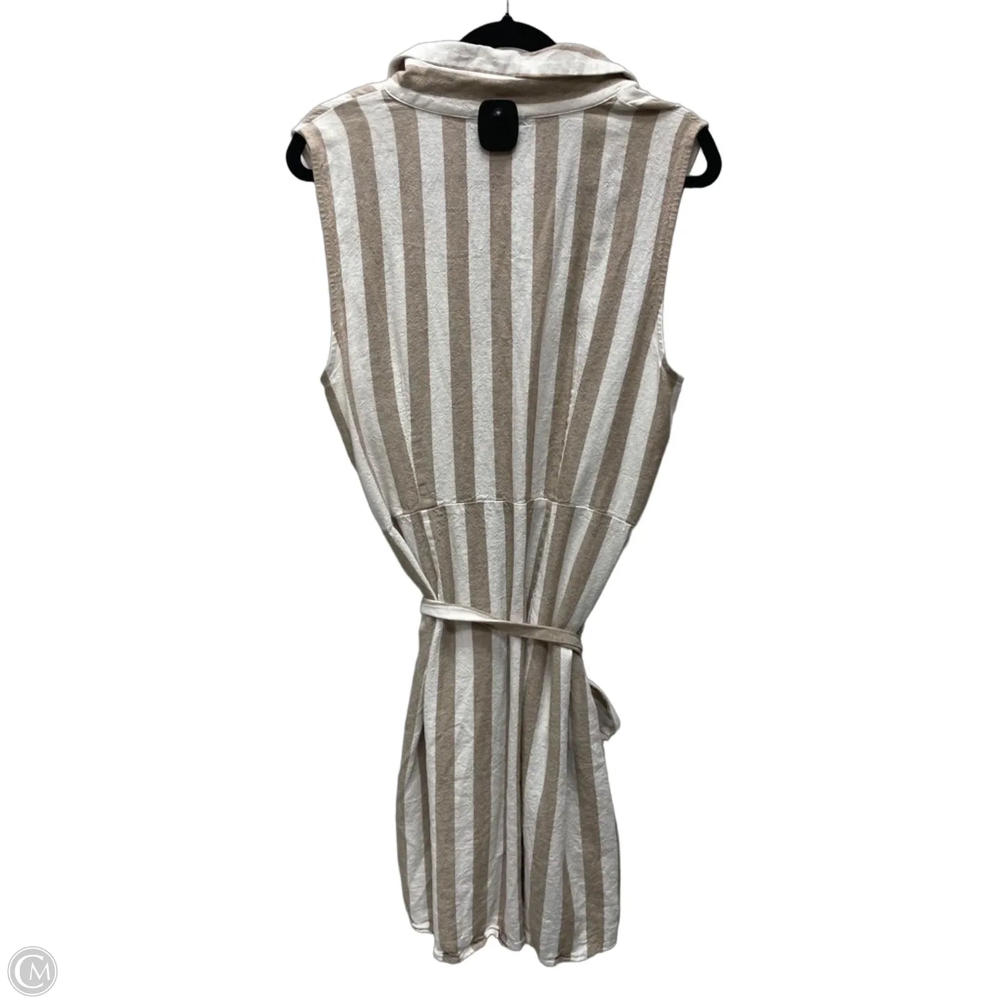 Dress Casual Short By Glamour In Striped Pattern, Size: Xl