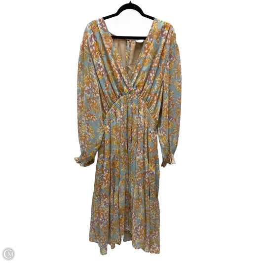 Dress Casual Short By Arula In Floral Print, Size: 3x