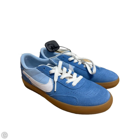 Shoes Sneakers By Nike In Blue & White, Size: 6