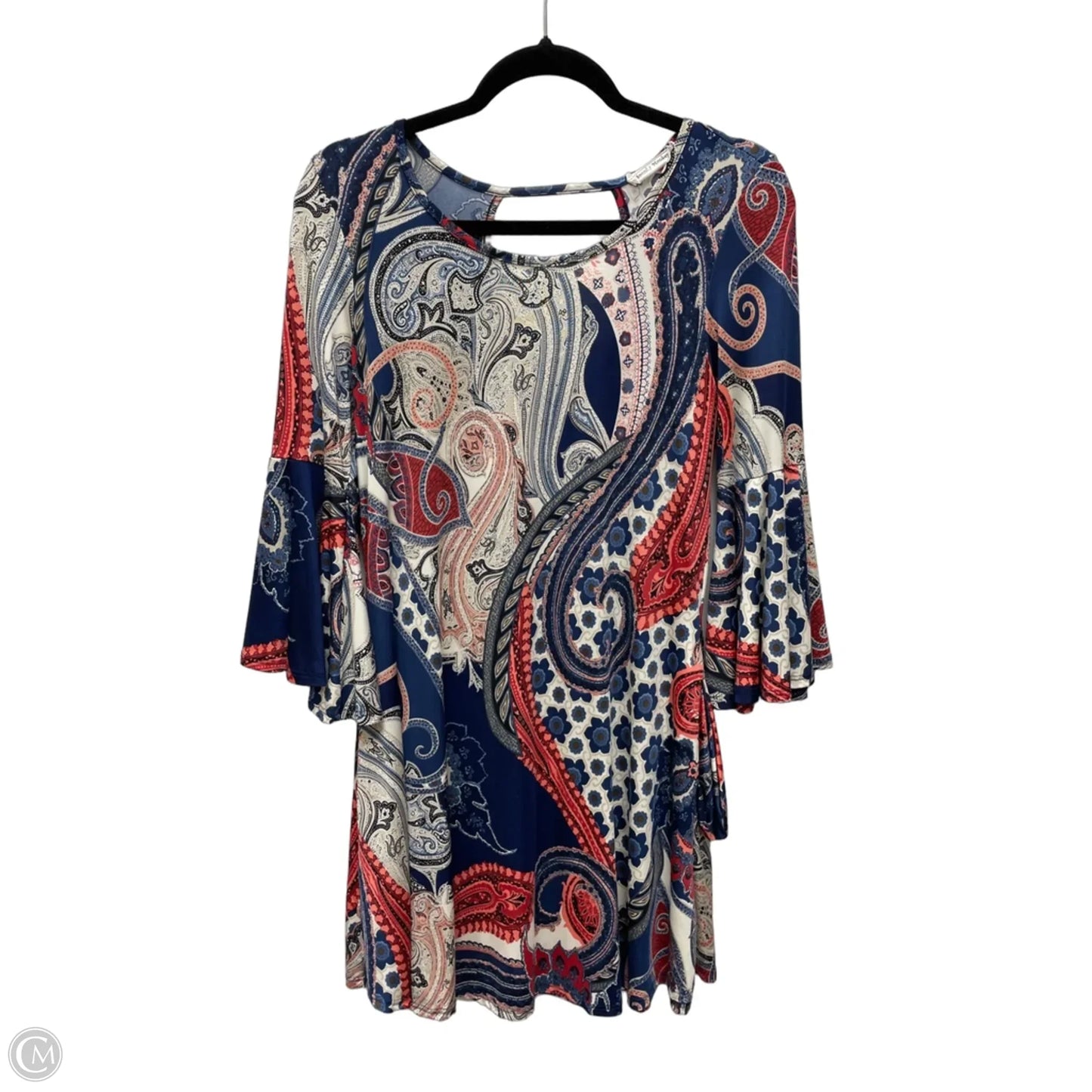 Blouse Long Sleeve By Clothes Mentor In Floral Print, Size: S