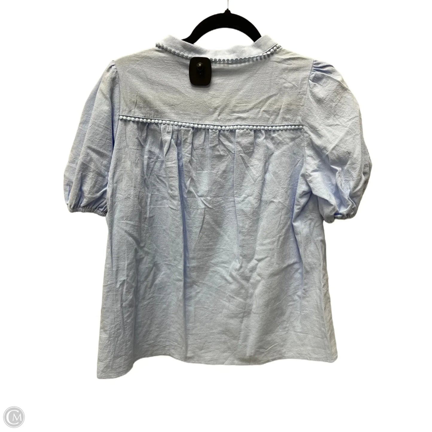 Top Short Sleeve By Prettygarden In Blue, Size: S