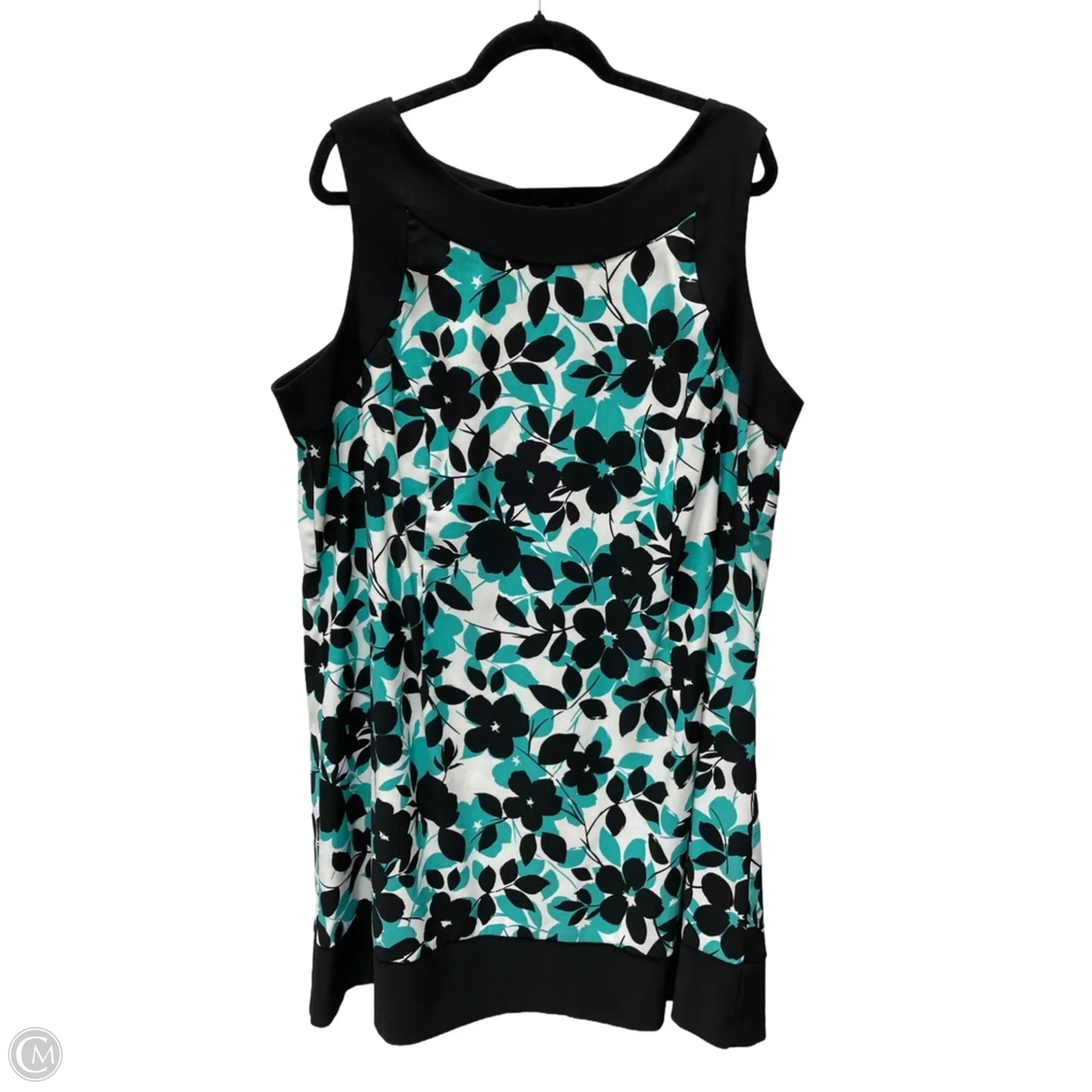 Dress Casual Short By Jessica Howard In Floral Print, Size: 3x