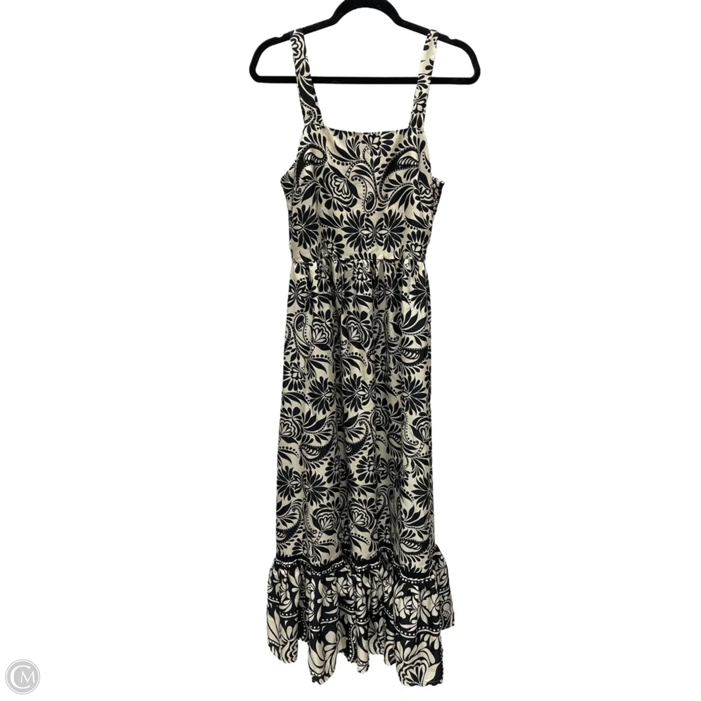 Dress Casual Midi By Clothes Mentor In Floral Print, Size: 1x