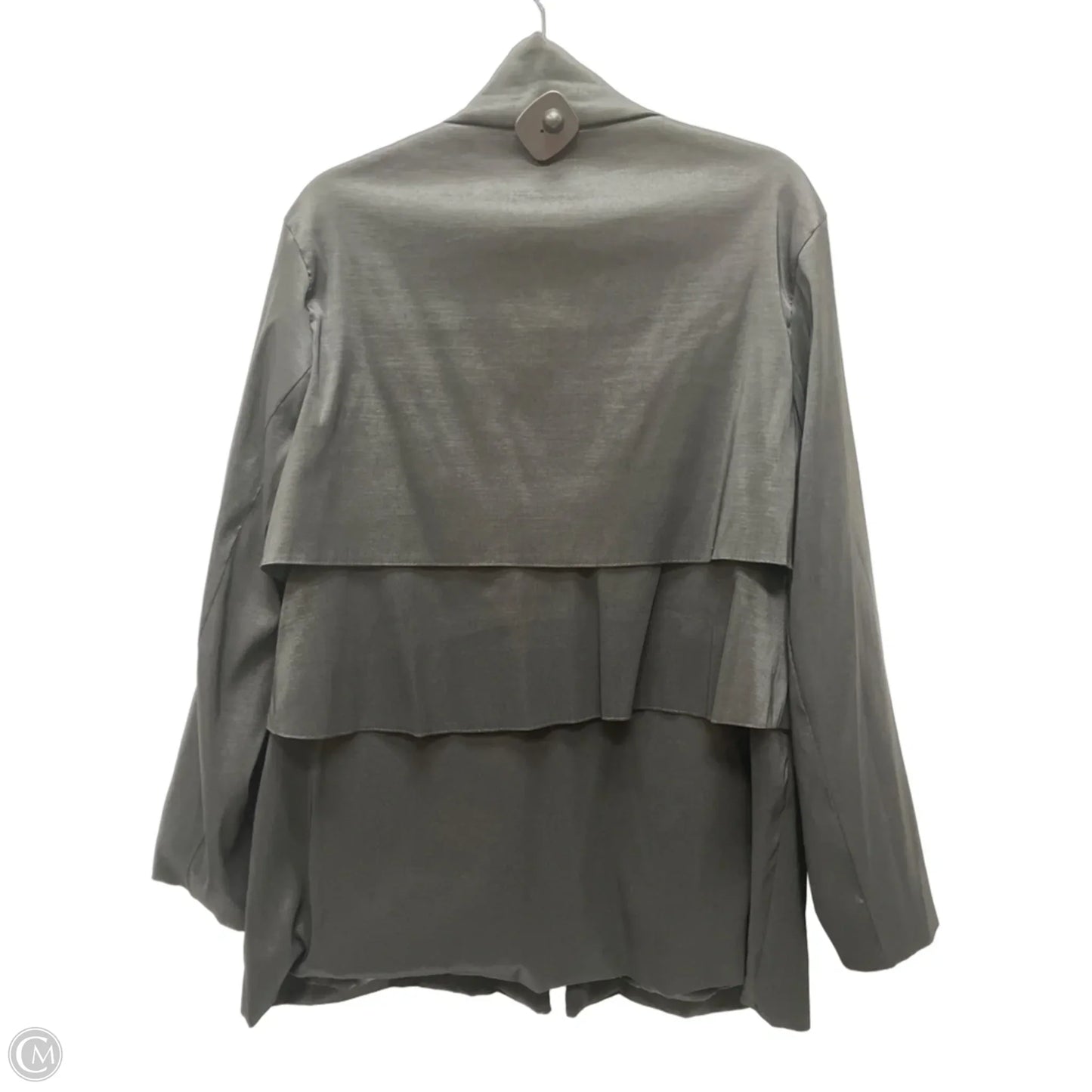 Coat Raincoat By Cma In Black, Size: L