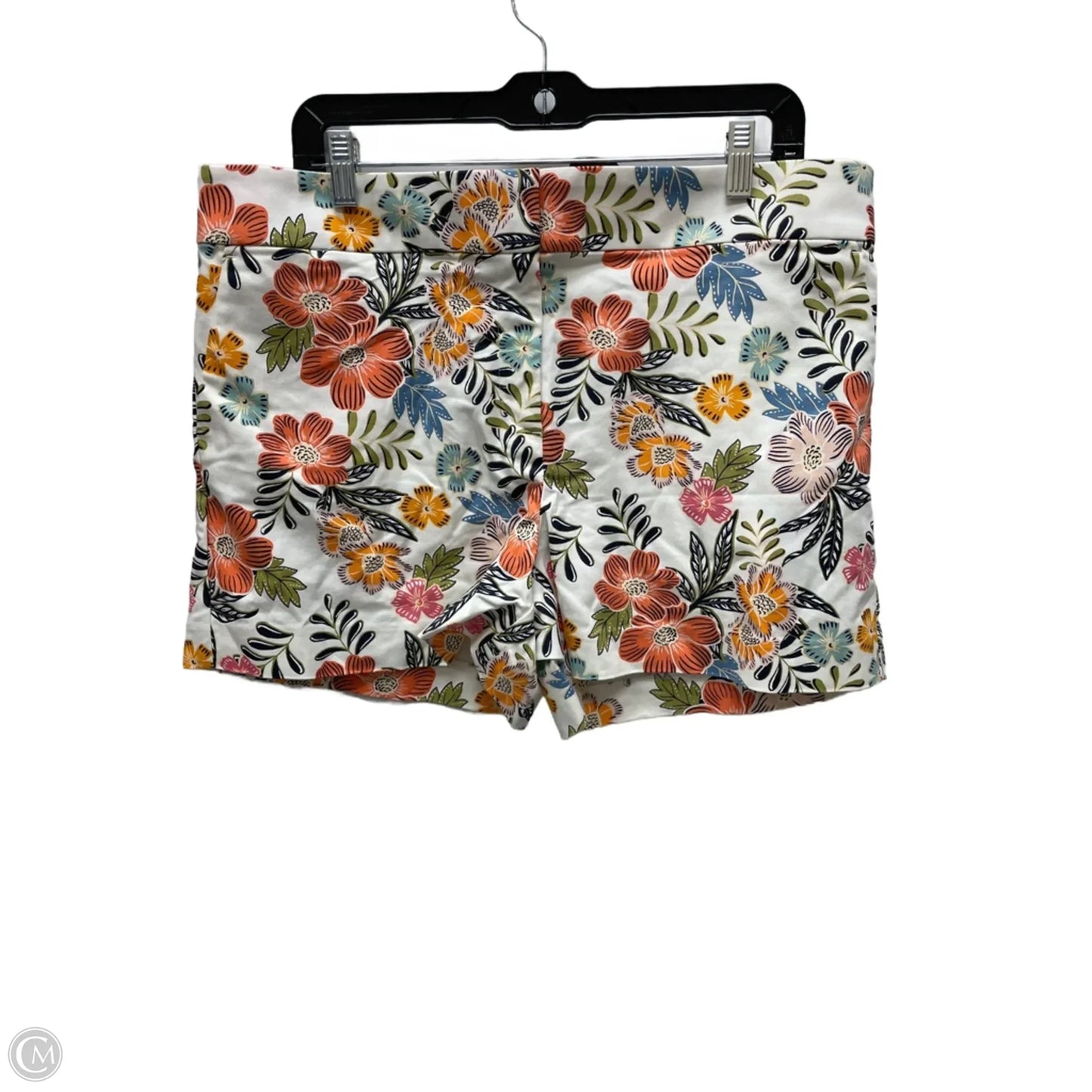 Shorts By Loft In Floral Print, Size: 14