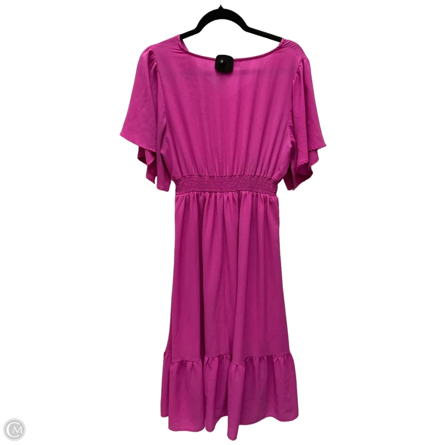 Dress Casual Short By She + Sky In Pink, Size: L