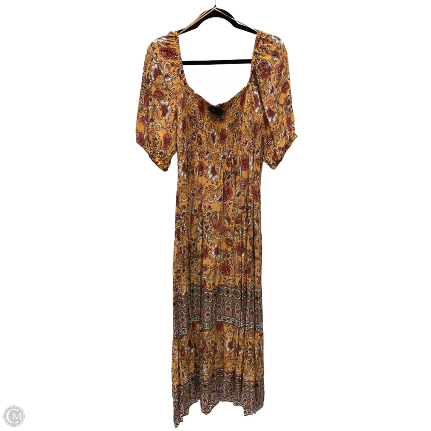 Dress Casual Maxi By Knox Rose In Floral Print, Size: 2x