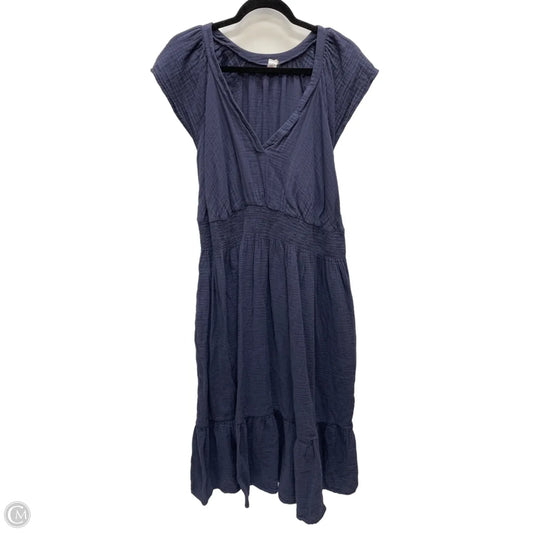Dress Casual Maxi By Old Navy In Navy, Size: 2x