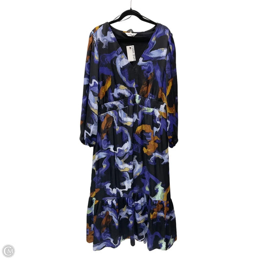 Dress Casual Maxi By Nine West In Multi-colored, Size: 2x