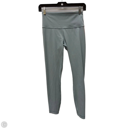 Athletic Leggings By Lululemon In Blue, Size: S