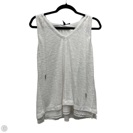 Top Short Sleeve By White House Black Market In White, Size: S