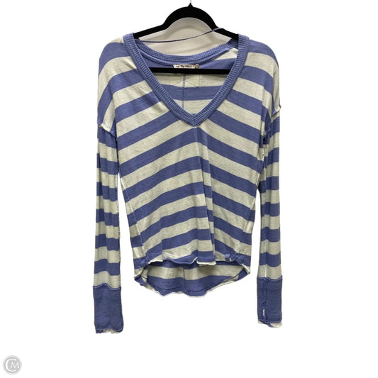 Top Long Sleeve By We The Free In Striped Pattern, Size: S