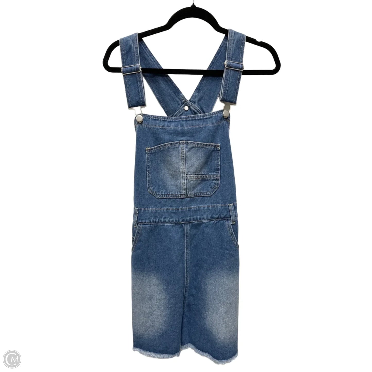 Jumpsuit By Le Lis In Blue Denim, Size: L