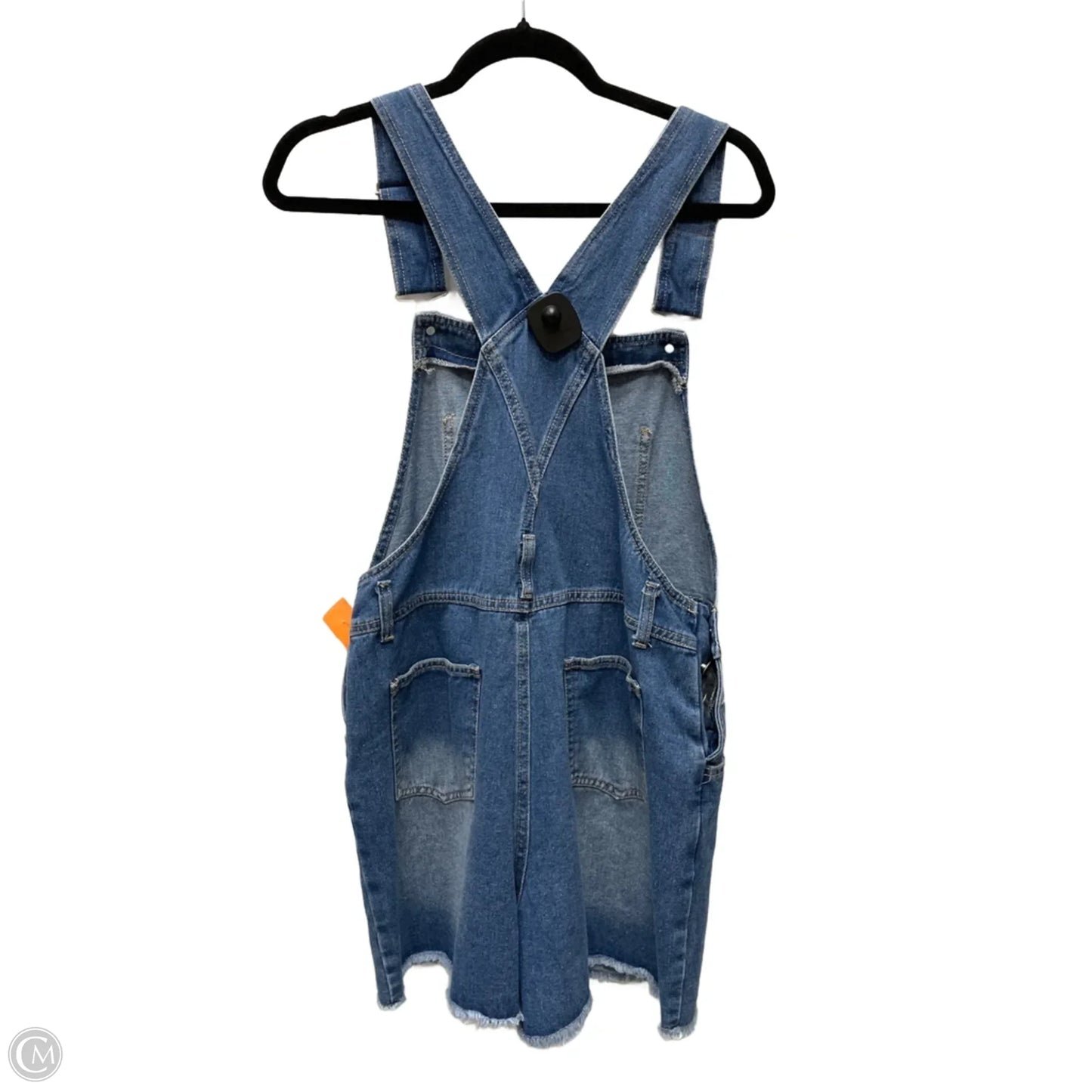 Jumpsuit By Le Lis In Blue Denim, Size: L
