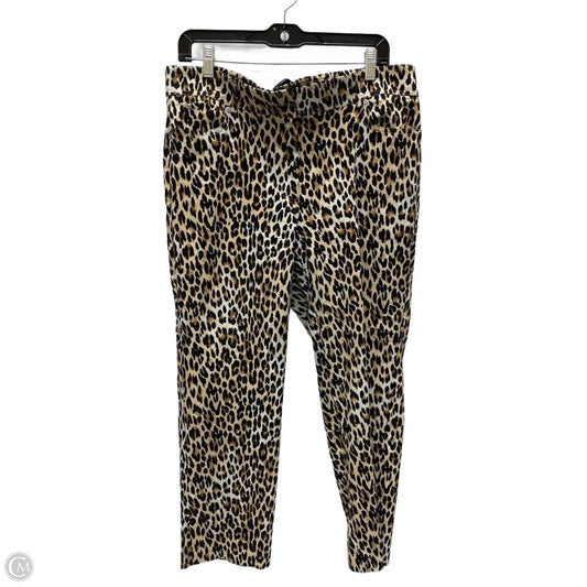 Pants Other By Verve In Animal Print, Size: 16