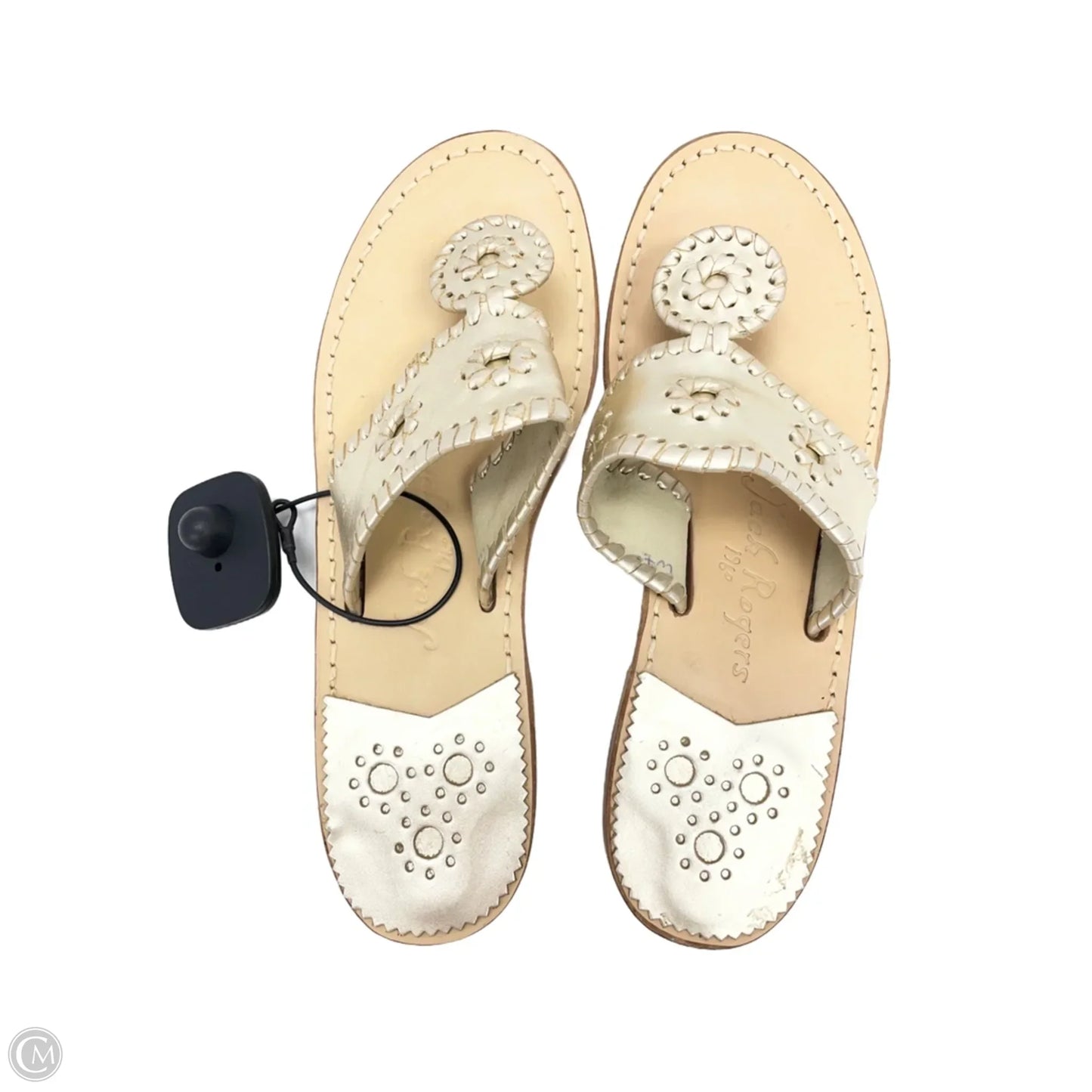 Sandals Flats By Jack Rogers In Gold, Size: 7