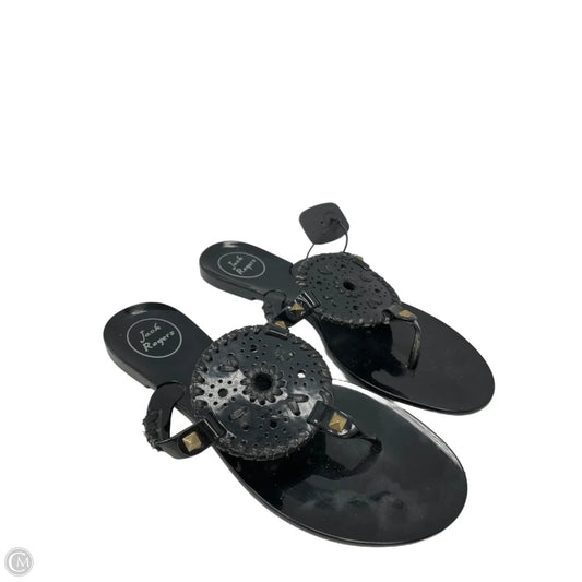 Sandals Flats By Jack Rogers In Black, Size: 7