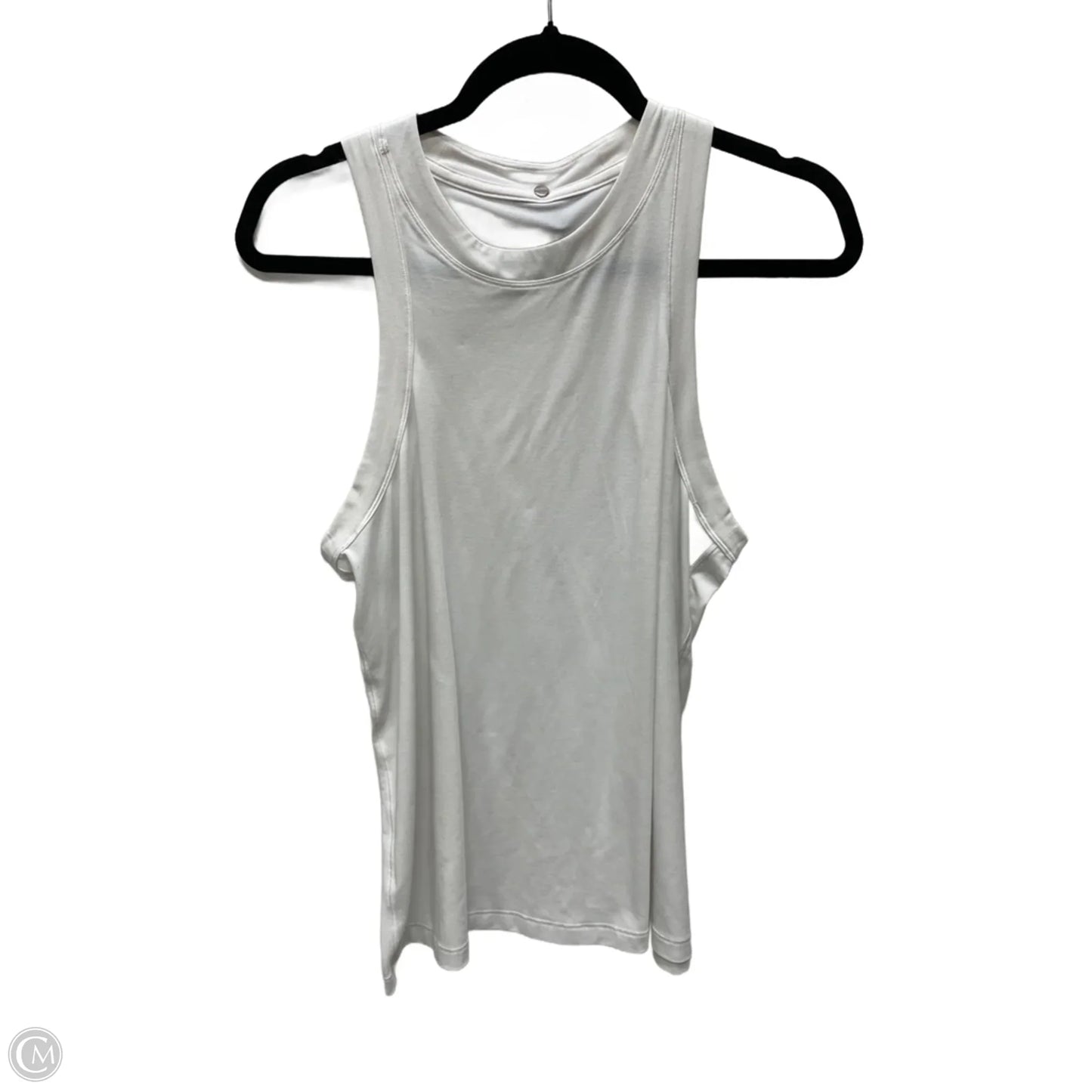Athletic Tank Top By Lululemon In White, Size: M