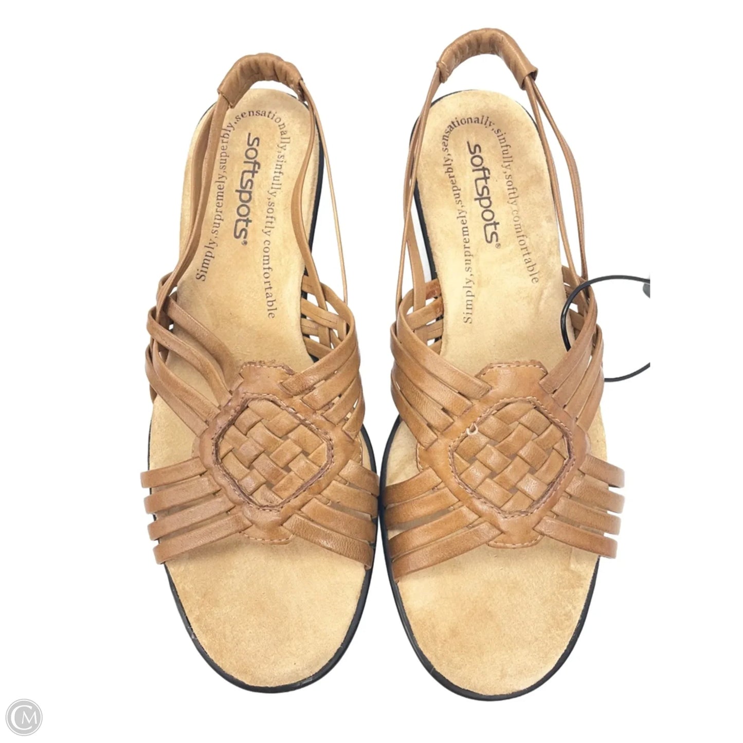 Shoes Heels Block By Softsport In Brown, Size: 6