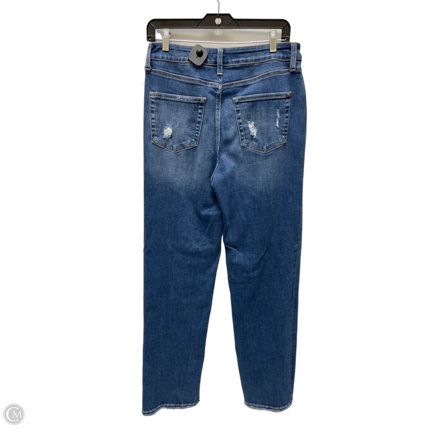 Jeans Straight By Edgely In Blue Denim, Size: 10