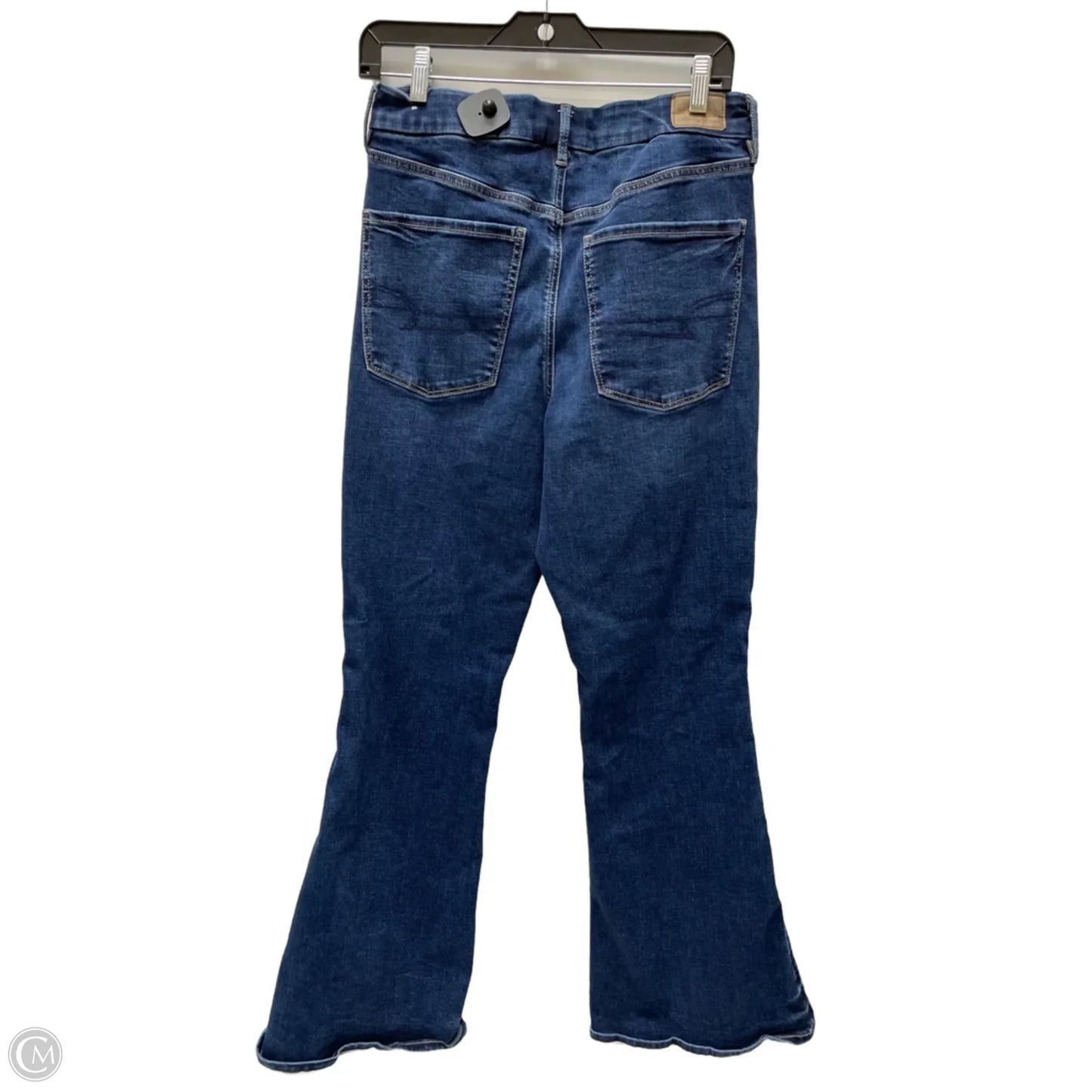 Jeans Boot Cut By American Eagle In Blue Denim, Size: 12