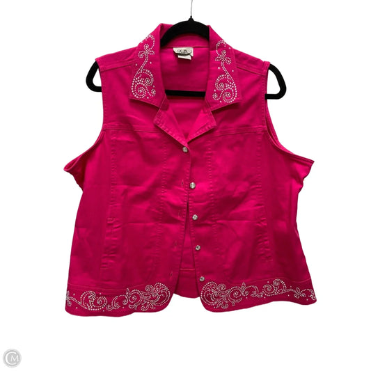 Vest Other By District In Pink, Size: Xl