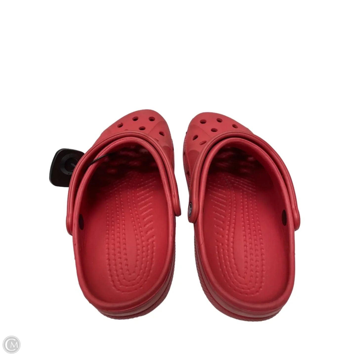 Shoes Flats By Crocs In Red, Size: 10