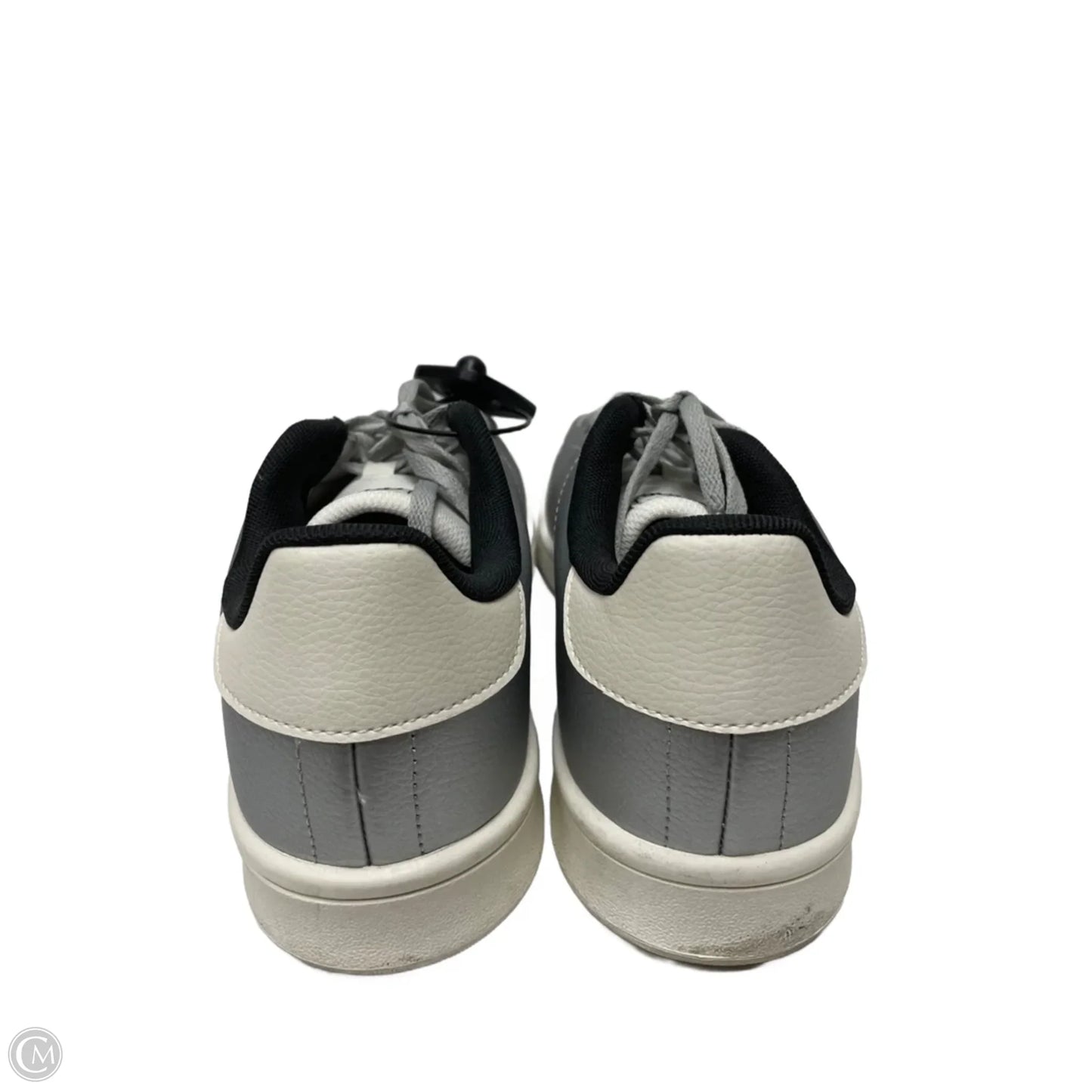 Shoes Sneakers By Adidas In Silver, Size: 10