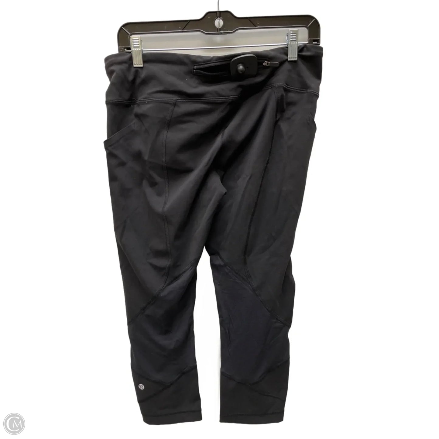 Athletic Leggings Capris By Lululemon In Black, Size: M