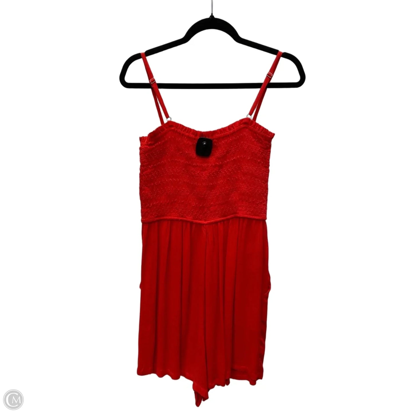 Romper By Loft In Red, Size: M