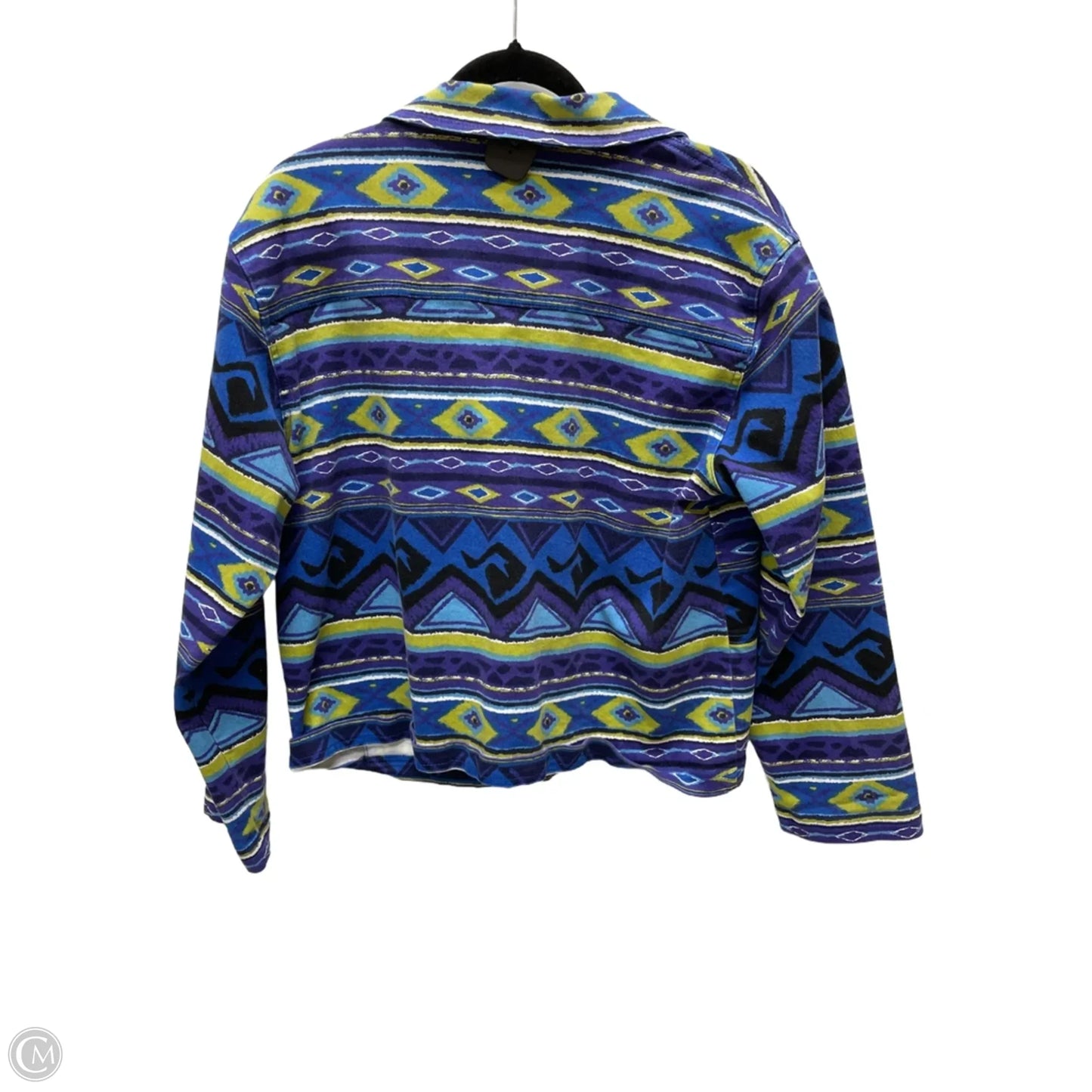 Jacket Other By Chicos In Geometric Pattern, Size: 2x
