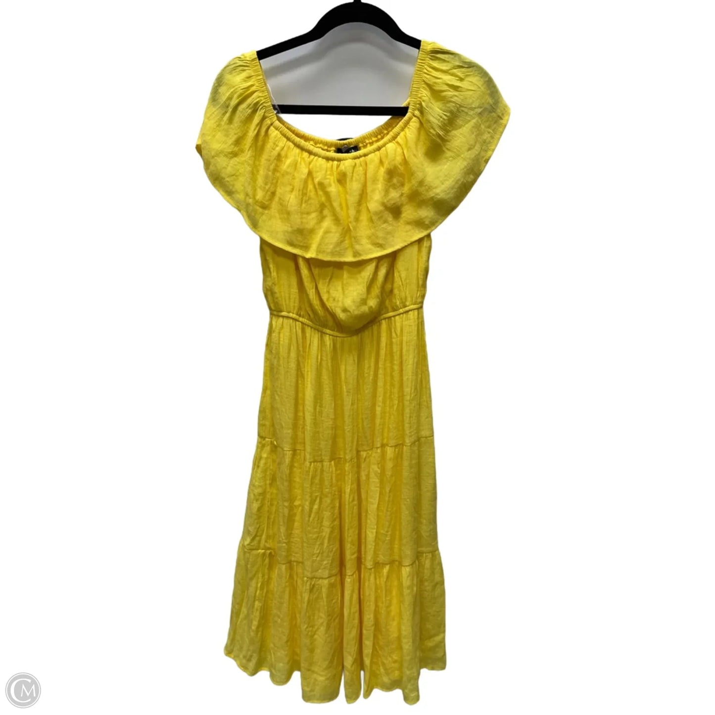 Dress Casual Maxi By Tacera In Yellow, Size: S