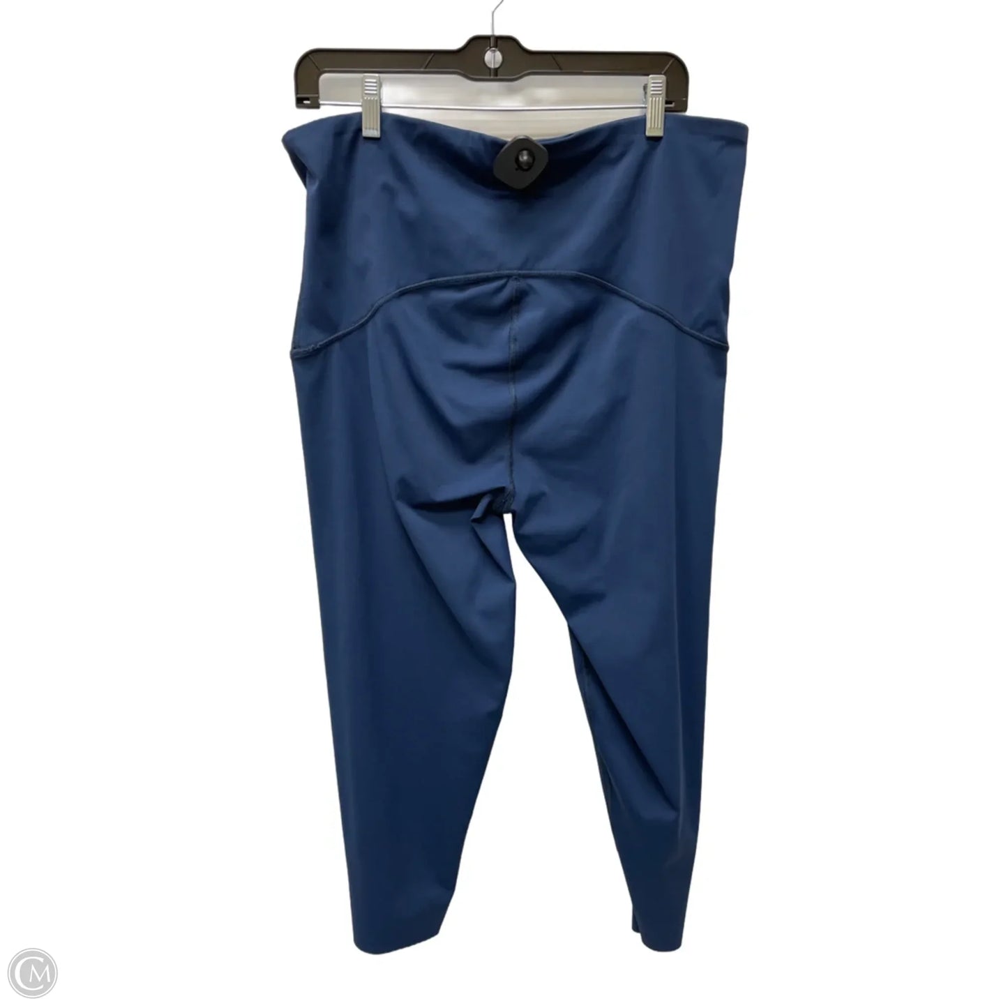 Athletic Leggings Capris By Spanx In Blue, Size: 2x
