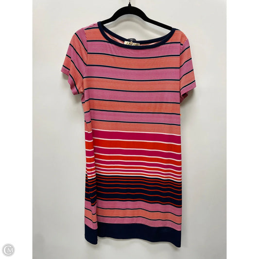 Dress Casual Short By Michael By Michael Kors In Striped Pattern, Size: L