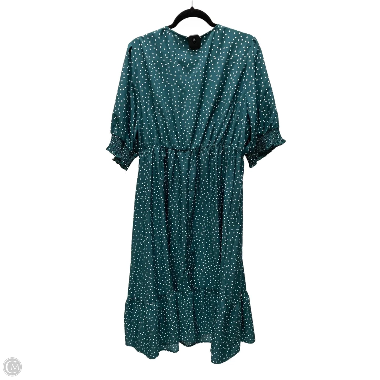 Dress Casual Short By Bloomchic In Polkadot Pattern, Size: 1x