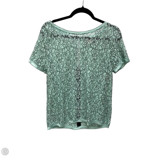 Top Short Sleeve By Loft In Floral Print, Size: S