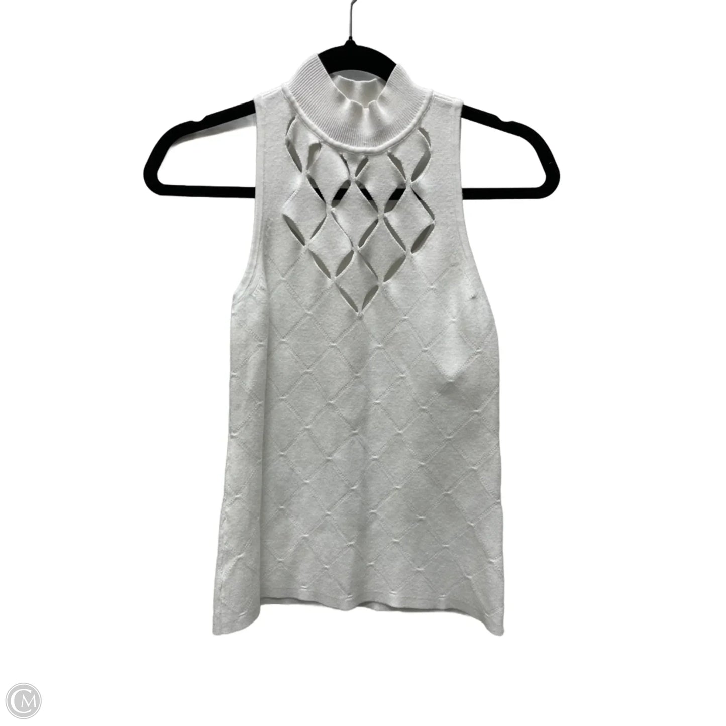 Sweater Short Sleeve By White House Black Market In White, Size: S