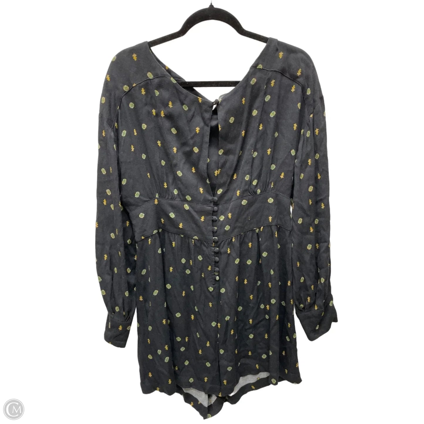 Romper By Free People In Floral Print, Size: L