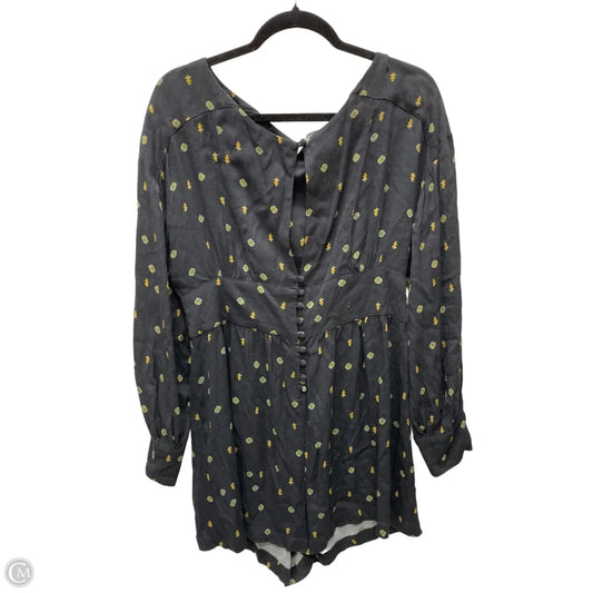 Romper By Free People In Floral Print, Size: L