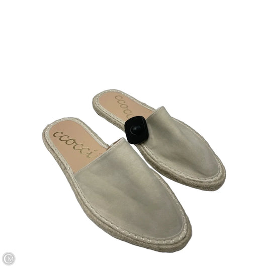 Shoes Flats By Clothes Mentor In Beige, Size: 6.5