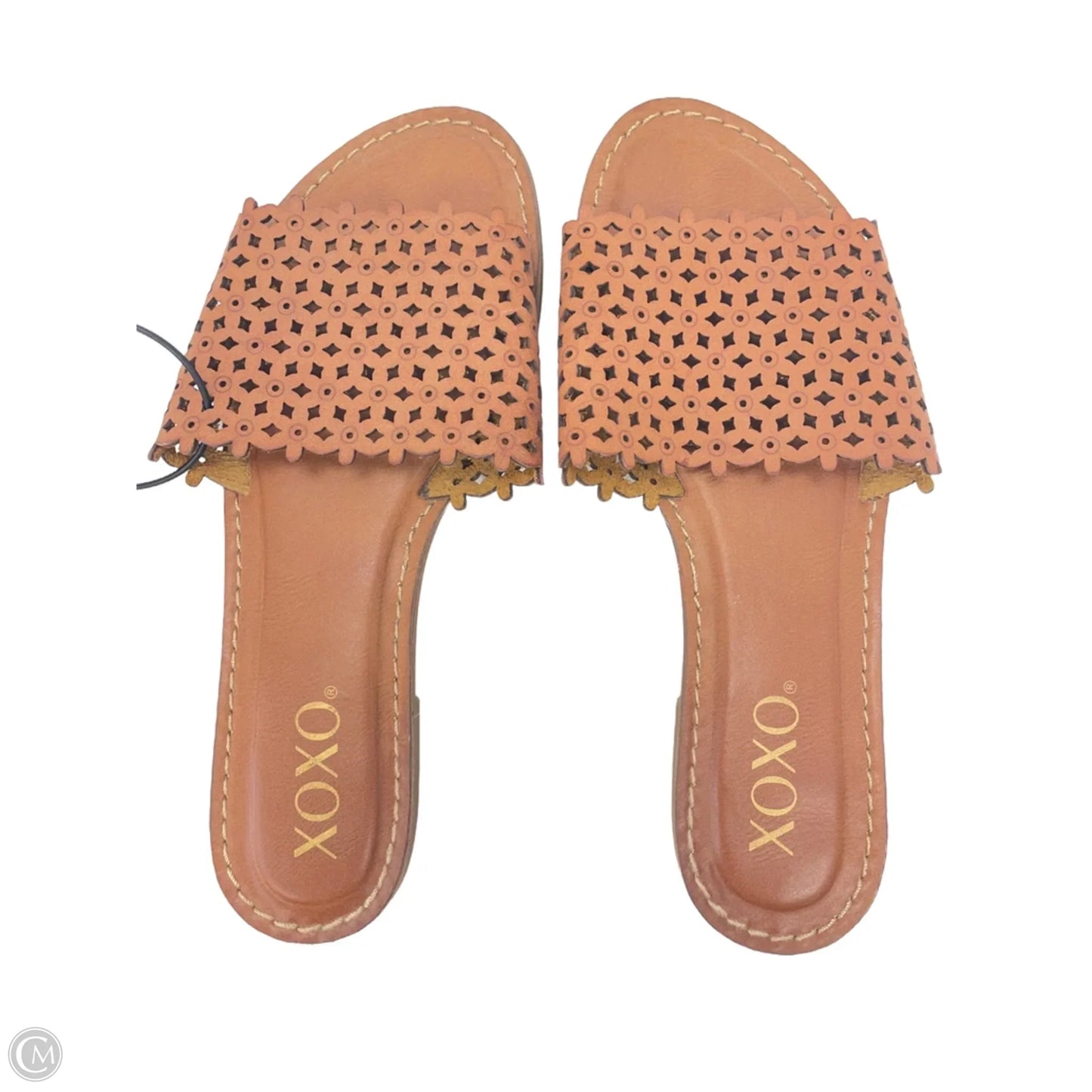 Sandals Flats By Xoxo In Brown, Size: 6