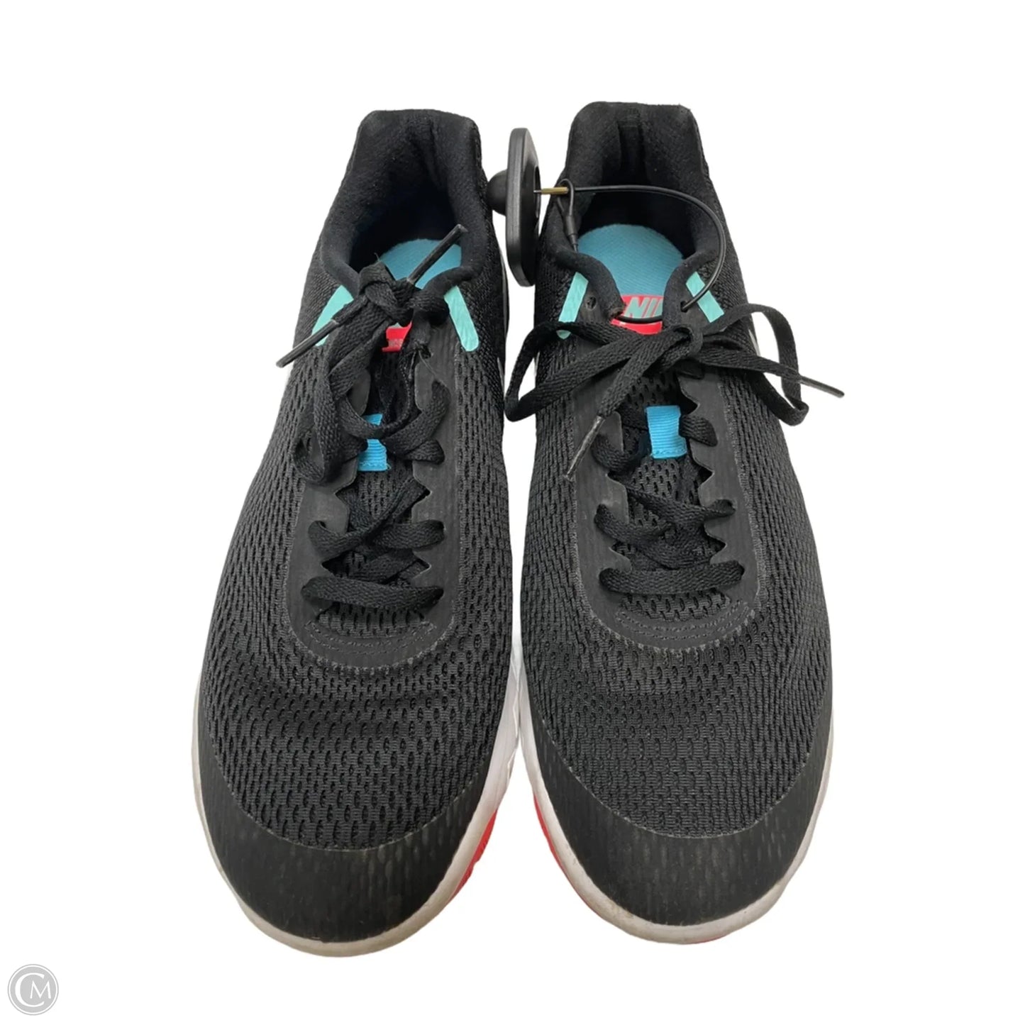 Shoes Athletic By Nike In Black & Silver, Size: 9