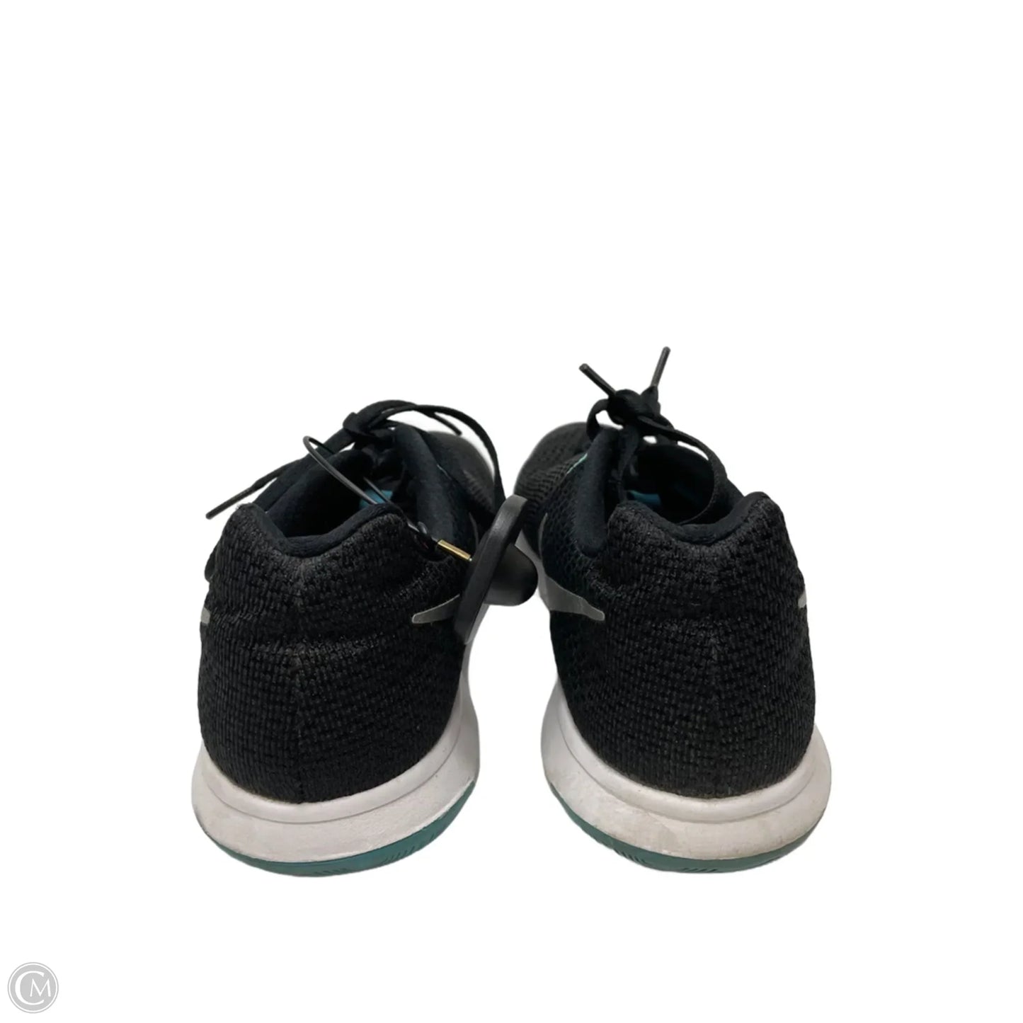 Shoes Athletic By Nike In Black & Silver, Size: 9