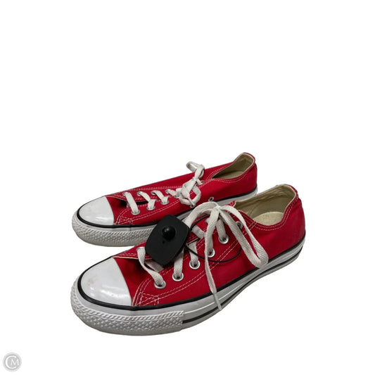 Shoes Sneakers By Converse In Red, Size: 8