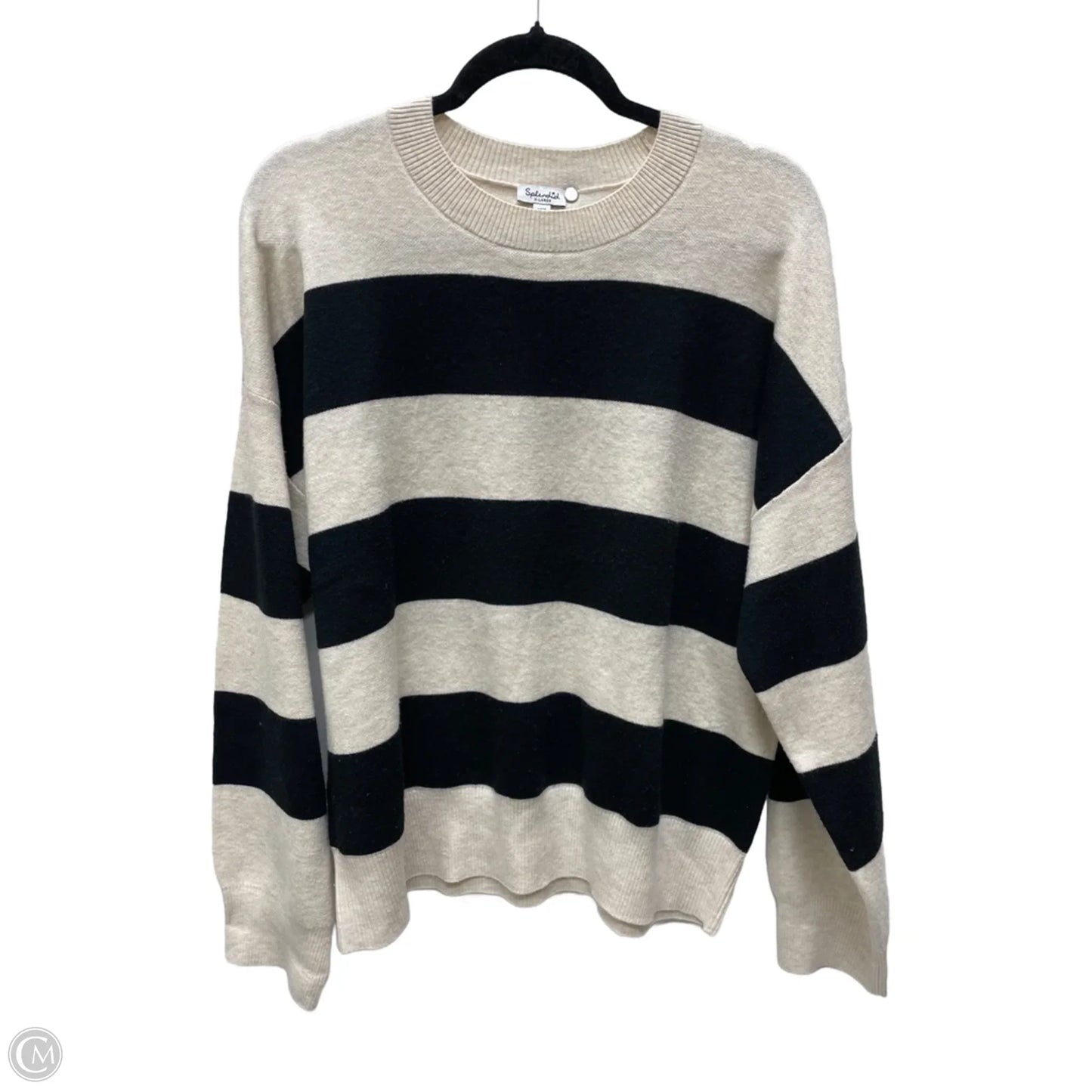 Sweater By Splendid In Striped Pattern, Size: Xl
