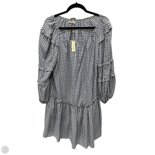 Dress Casual Short By Max Studio In Plaid Pattern, Size: L
